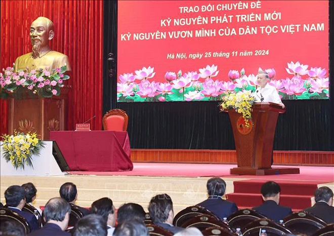 Khát vọng vươn mình trong kỷ nguyên mới Khát vọng vươn mình trong kỷ nguyên mới