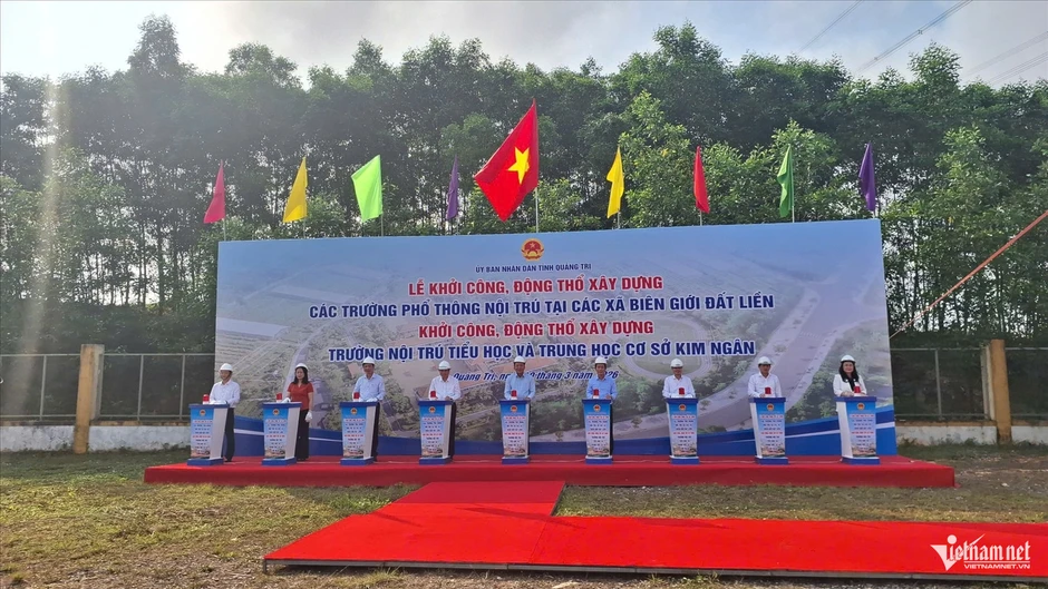 Khởi công đồng loạt các trường nội trú liên cấp vùng biên giai đoạn 2 Khởi công đồng loạt các trường nội trú liên cấp vùng biên giai đoạn 2
