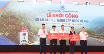 Khởi công dự án hơn 4.500 tỉ đồng nâng cấp Quốc lộ 14D ở Đà Nẵng
