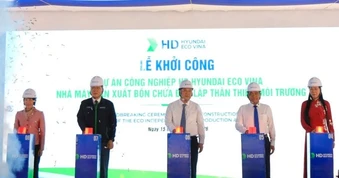 Khởi công dự án sản xuất bồn chứa thân thiện môi trường 116 triệu USD