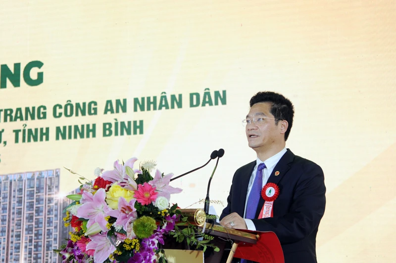 Khởi công Dự án xây dựng nhà ở cho lực lượng vũ trang Công an nhân dân tại Ninh Bình Khởi công Dự án xây dựng nhà ở cho lực lượng vũ trang Công an nhân dân tại Ninh Bình