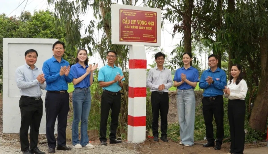 Khởi công loạt cầu Hy Vọng ở Đồng Tháp, Tây Ninh