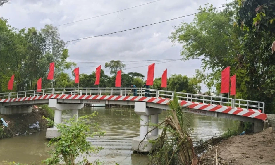 Khởi công loạt cầu Hy Vọng ở Đồng Tháp, Tây Ninh