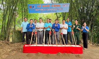 Khởi công loạt cầu Hy Vọng ở Đồng Tháp, Tây Ninh