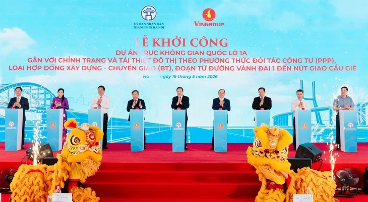 Khởi công mở rộng quốc lộ 1A phía nam Hà Nội thành đại lộ rộng 90m