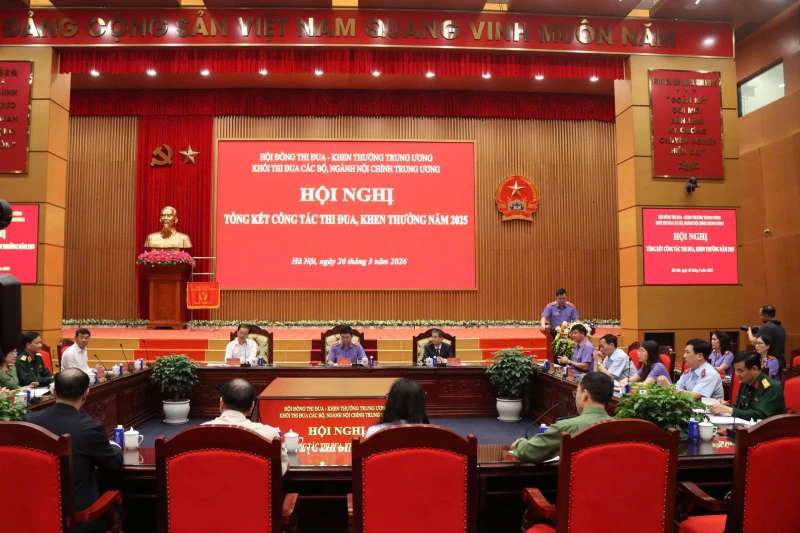 Khối thi đua các bộ, ngành nội chính Trung ương triển khai hiệu quả các phong trào thi đua Khối thi đua các bộ, ngành nội chính Trung ương triển khai hiệu quả các phong trào thi đua
