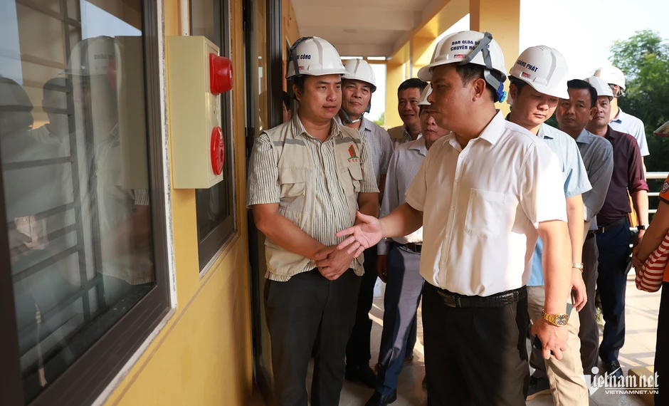 Kiểm tra dự án trường học hơn 197 tỷ đồng sắp bàn giao tại Phú Thọ Kiểm tra dự án trường học hơn 197 tỷ đồng sắp bàn giao tại Phú Thọ