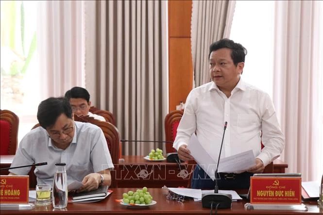 Kiểm tra, giám sát công tác cán bộ đối với Ban Thường vụ Tỉnh ủy Đắk Lắk Kiểm tra, giám sát công tác cán bộ đối với Ban Thường vụ Tỉnh ủy Đắk Lắk