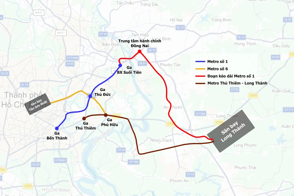 Kiến nghị cơ chế công trình cấp bách cho dự án Metro Suối Tiên - Long Thành Kiến nghị cơ chế công trình cấp bách cho dự án Metro Suối Tiên - Long Thành