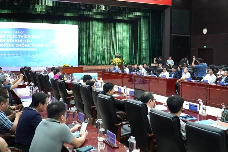Kiến trúc và thích ứng trước thiên tai '100 năm có 1' có thể trở lại sau vài năm Kiến trúc và thích ứng trước thiên tai '100 năm có 1' có thể trở lại sau vài năm