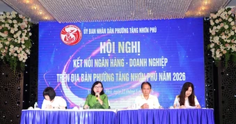 Ký kết dòng vốn hàng trăm tỉ đồng hỗ trợ doanh nghiệp tại phường Tăng Nhơn Phú