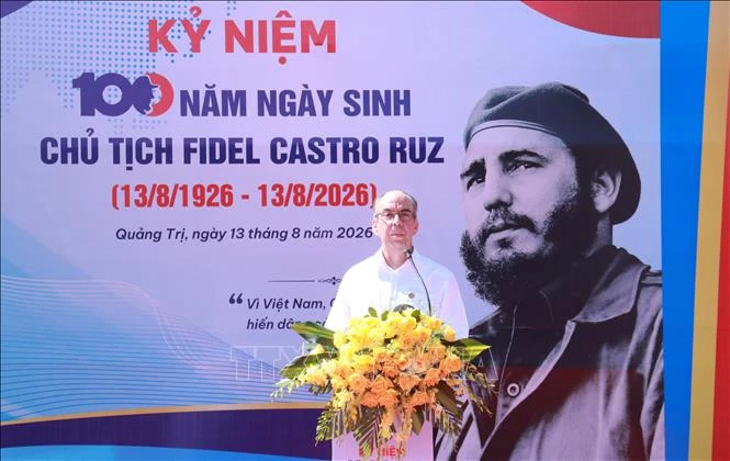 Kỷ niệm 100 năm Ngày sinh Lãnh tụ Fidel Castro Kỷ niệm 100 năm Ngày sinh Lãnh tụ Fidel Castro