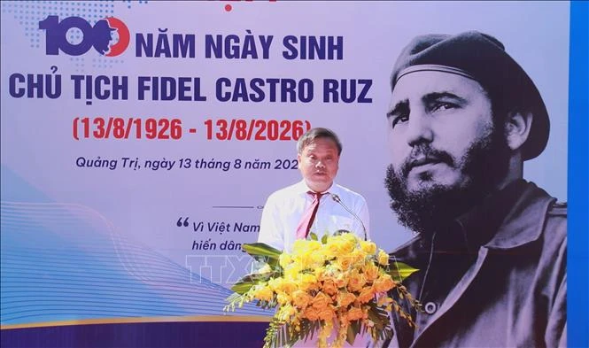 Kỷ niệm 100 năm Ngày sinh Lãnh tụ Fidel Castro Kỷ niệm 100 năm Ngày sinh Lãnh tụ Fidel Castro