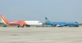 Lại phát hiện diều gần sân bay Nội Bài, nhiều chuyến bay ảnh hưởng