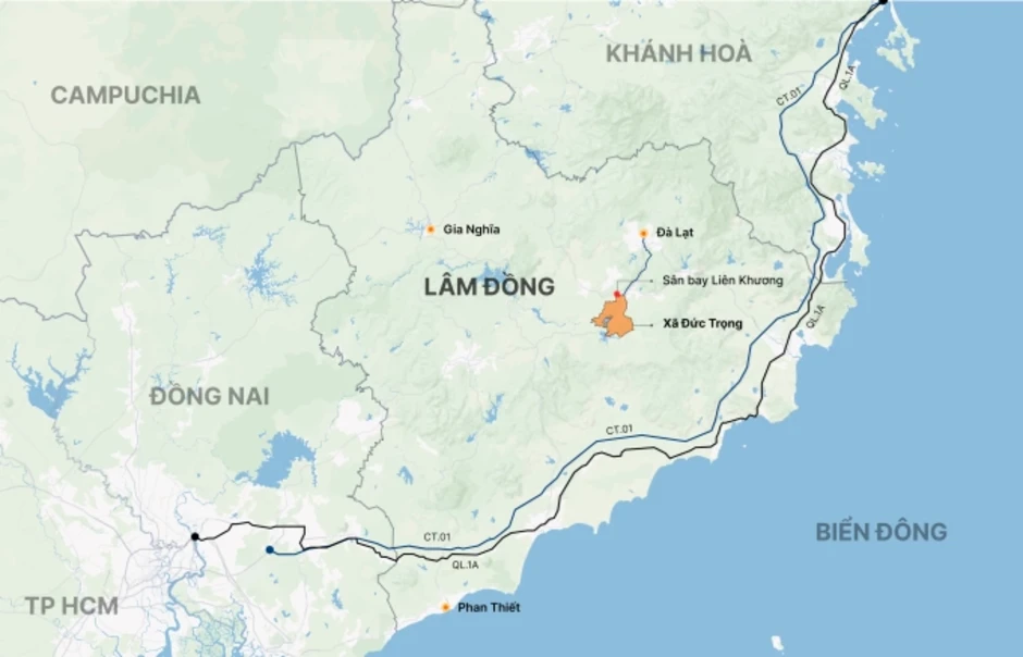 Lâm Đồng định hướng trung tâm hành chính mới ở Đức Trọng Lâm Đồng định hướng trung tâm hành chính mới ở Đức Trọng