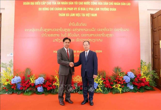 Làm sâu sắc hơn nữa quan hệ hợp tác giữa Tòa án Việt Nam và Lào Làm sâu sắc hơn nữa quan hệ hợp tác giữa Tòa án Việt Nam và Lào