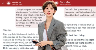 Làm văn phòng nhưng “nhận thêm job ngoài”: 3 mốc thời gian khai thuế cần nhớ