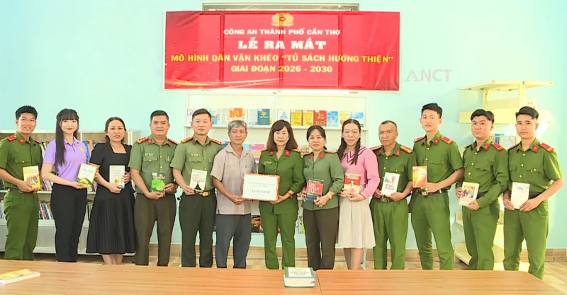 Lan tỏa giá trị văn hóa đọc trong Công an TP Cần Thơ Lan tỏa giá trị văn hóa đọc trong Công an TP Cần Thơ