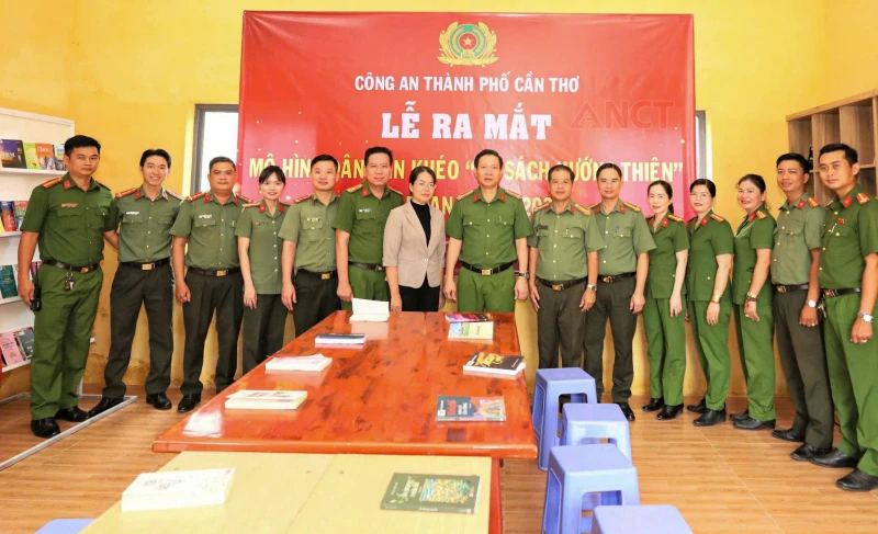 Lan tỏa giá trị văn hóa đọc trong Công an TP Cần Thơ Lan tỏa giá trị văn hóa đọc trong Công an TP Cần Thơ