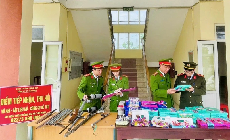 Lan tỏa hiệu quả thu hồi vũ khí ở Thanh Hóa