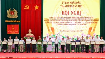Lan tỏa sức mạnh toàn dân trong giữ vững bình yên TP Cần Thơ