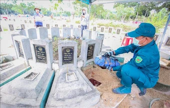 Lặng thầm viết tiếp hành trình trở về của các liệt sĩ