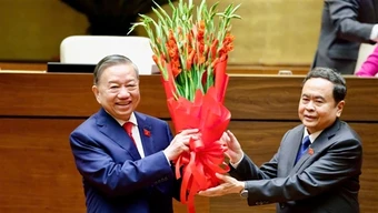 Lãnh đạo các nước gửi điện, thư và thông điệp chúc mừng các đồng chí lãnh đạo chủ chốt của Việt Nam