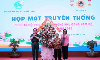 Lãnh đạo Đảng, Nhà nước dự họp mặt Cơ quan Hội Phụ nữ Giải phóng khu Đông Nam Bộ