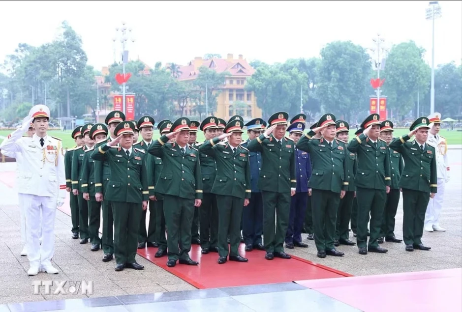 Lãnh đạo Đảng, Nhà nước vào Lăng viếng Chủ tịch Hồ Chí Minh dịp 30-4 Lãnh đạo Đảng, Nhà nước vào Lăng viếng Chủ tịch Hồ Chí Minh dịp 30-4