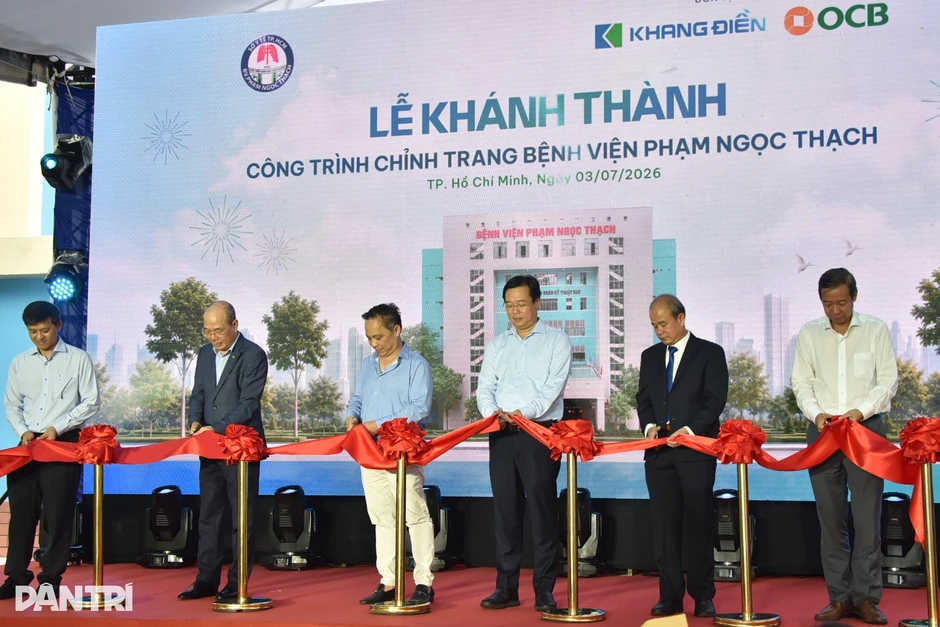 Lãnh đạo TPHCM dự khánh thành công trình chỉnh trang BV Phạm Ngọc Thạch Lãnh đạo TPHCM dự khánh thành công trình chỉnh trang BV Phạm Ngọc Thạch
