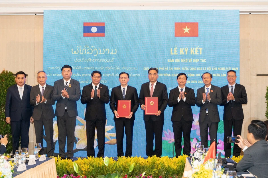 Lãnh đạo TP.HCM và Vientiane ký kết hợp tác giai đoạn 2026 - 2030 Lãnh đạo TP.HCM và Vientiane ký kết hợp tác giai đoạn 2026 - 2030