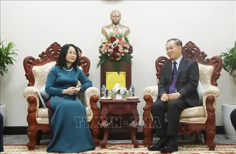Lào đánh giá cao hợp tác với Việt Nam trong lĩnh vực thông tin – truyền thông