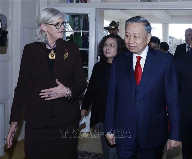Lễ đón Tổng Bí thư, Chủ tịch nước Tô Lâm thăm cấp Nhà nước Australia Lễ đón Tổng Bí thư, Chủ tịch nước Tô Lâm thăm cấp Nhà nước Australia