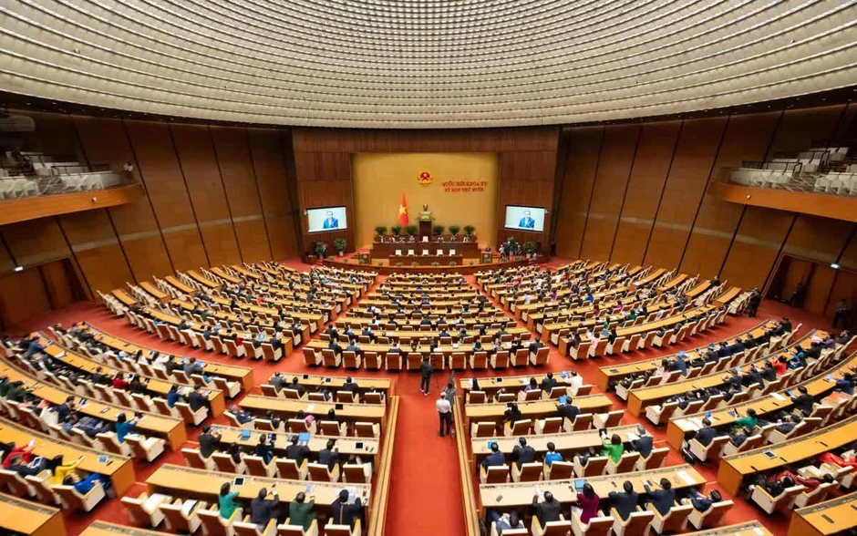 Lễ tuyên thệ nhậm chức của Chủ tịch Quốc hội khóa XVI diễn ra trực tiếp trên VTV1 Lễ tuyên thệ nhậm chức của Chủ tịch Quốc hội khóa XVI diễn ra trực tiếp trên VTV1