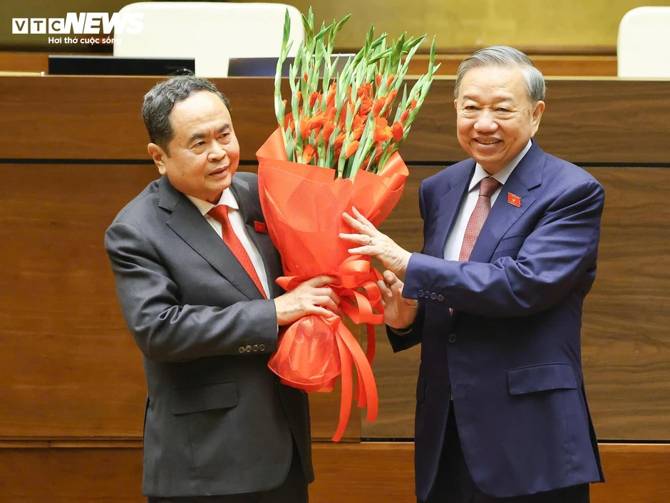 Lễ tuyên thệ nhậm chức của Chủ tịch Quốc hội Trần Thanh Mẫn năm 2026 Lễ tuyên thệ nhậm chức của Chủ tịch Quốc hội Trần Thanh Mẫn năm 2026