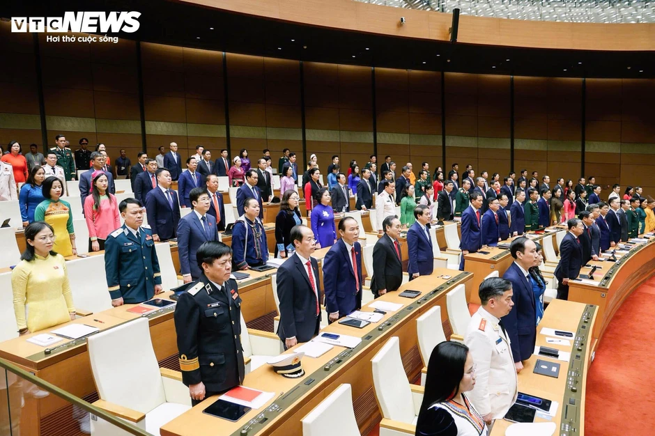 Lễ tuyên thệ nhậm chức của Chủ tịch Quốc hội Trần Thanh Mẫn năm 2026 Lễ tuyên thệ nhậm chức của Chủ tịch Quốc hội Trần Thanh Mẫn năm 2026