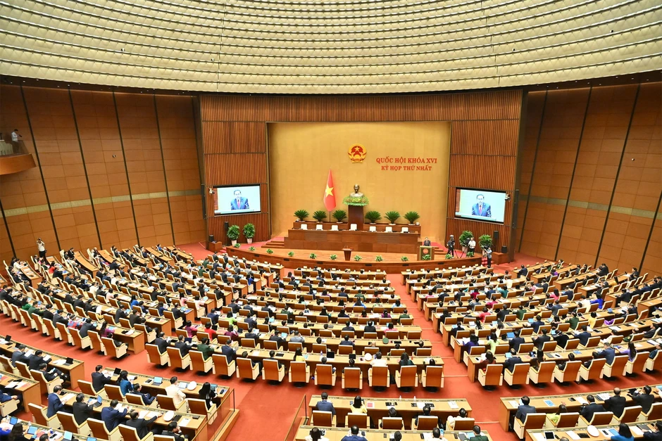 Lễ tuyên thệ nhậm chức của Chủ tịch Quốc hội Trần Thanh Mẫn năm 2026 Lễ tuyên thệ nhậm chức của Chủ tịch Quốc hội Trần Thanh Mẫn năm 2026