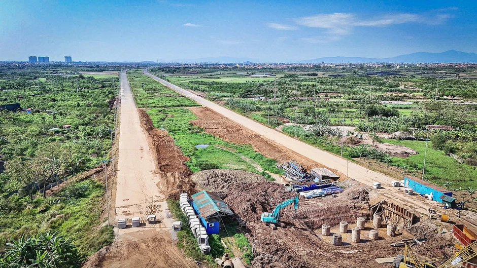 Lộ diện đường song hành Vành đai 4 qua Hà Nội với tiến độ vượt trội năm 2026 Lộ diện đường song hành Vành đai 4 qua Hà Nội với tiến độ vượt trội năm 2026