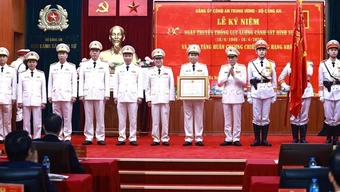 Lực lượng Cảnh sát Hình sự đón nhận nhiều danh hiệu, phần thưởng cao quý