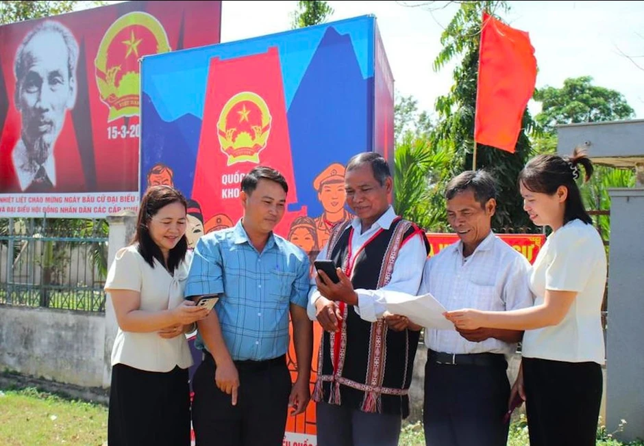Lực lượng đặc biệt ở Gia Lai phát huy vai trò trong tuyên truyền bầu cử