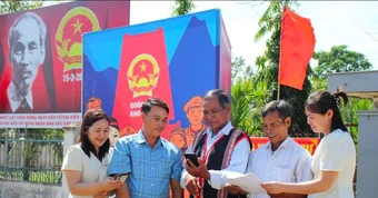Lực lượng đặc biệt ở Gia Lai phát huy vai trò trong tuyên truyền bầu cử
