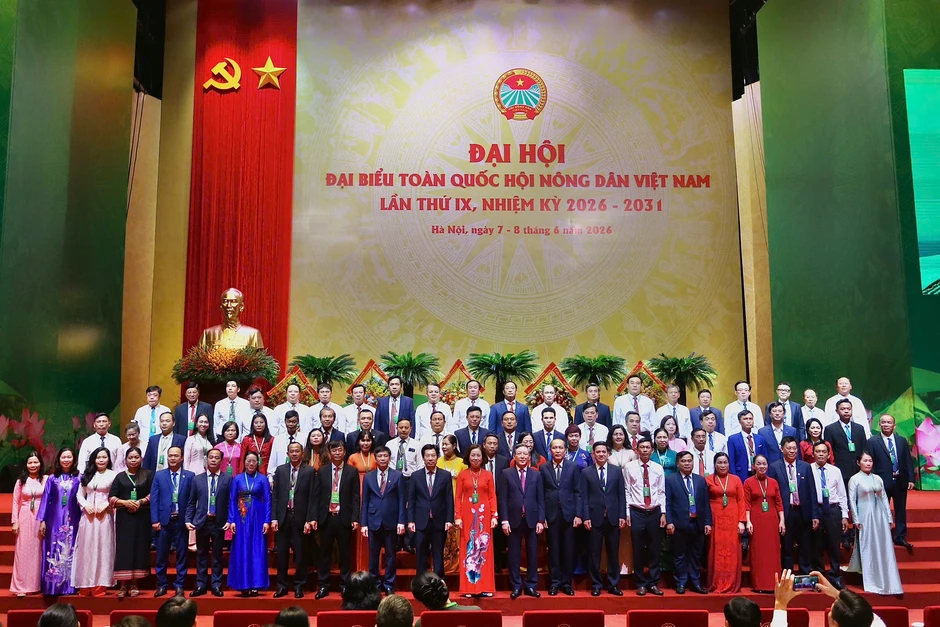 Lương Quốc Đoàn tái đắc cử Chủ tịch Hội Nông dân Việt Nam nhiệm kỳ 2026 - 2031 Lương Quốc Đoàn tái đắc cử Chủ tịch Hội Nông dân Việt Nam nhiệm kỳ 2026 - 2031