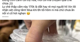 Ly chè 170.000 đồng ở Huế gây tranh cãi: Chủ quán lên tiếng