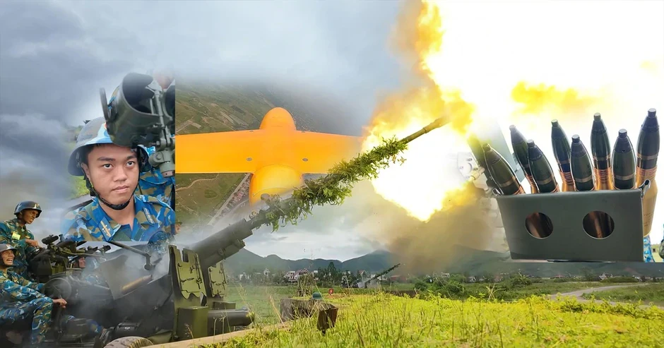 Màn diễn tập bắn đạn thật hạ gục UAV tại Học viện phòng không - Không quân 2026 Màn diễn tập bắn đạn thật hạ gục UAV tại Học viện phòng không - Không quân 2026