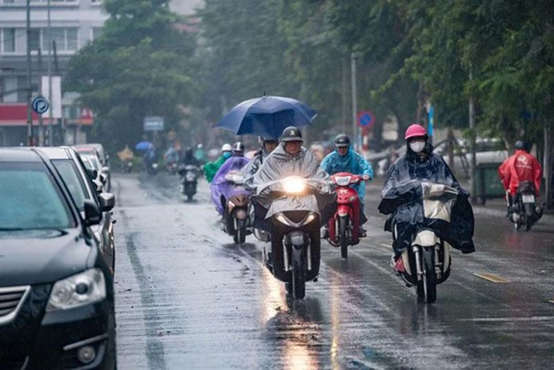 Miền Bắc chuyển mưa dông tối nay , đề phòng mưa đá và lốc sét Miền Bắc chuyển mưa dông tối nay , đề phòng mưa đá và lốc sét