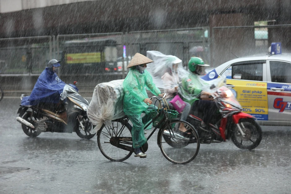 Miền Bắc đón mưa dông dài ngày Miền Bắc đón mưa dông dài ngày