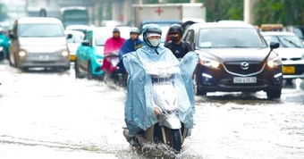 Miền Bắc đón mưa lớn diện rộng từ đêm 19 / 5 đến 20 / 5 , nguy cơ lũ quét