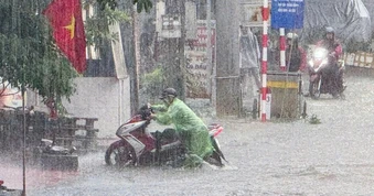 Miền Bắc mưa lớn diện rộng