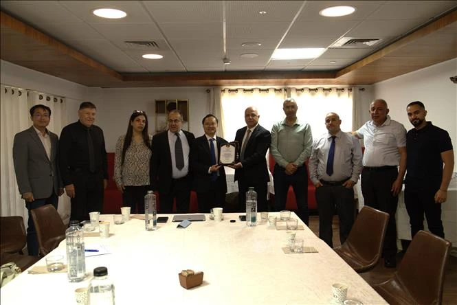 Mở rộng hợp tác thương mại, đầu tư Việt Nam - Israel Mở rộng hợp tác thương mại, đầu tư Việt Nam - Israel