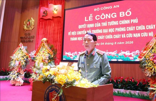 Mở rộng sứ mệnh đào tạo lực lượng phòng cháy chữa cháy và cứu nạn cứu hộ Mở rộng sứ mệnh đào tạo lực lượng phòng cháy chữa cháy và cứu nạn cứu hộ